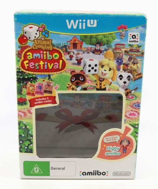 Animal Crossing Amiibo Festival - Nintendo Wii U [PAL] **BOX ONLY**