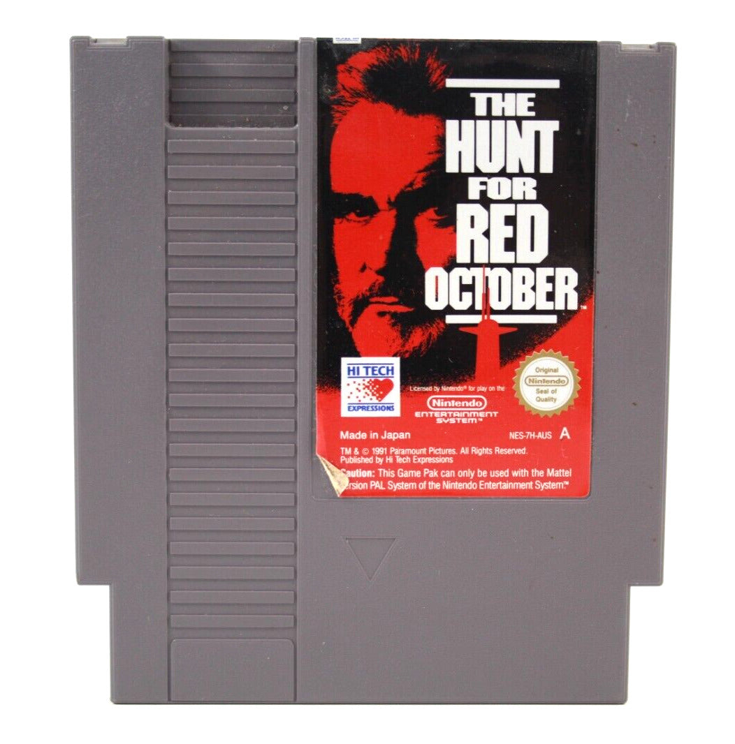 The Hunt for Red October - Nintendo Entertainment System (NES) [PAL] - WARRANTY