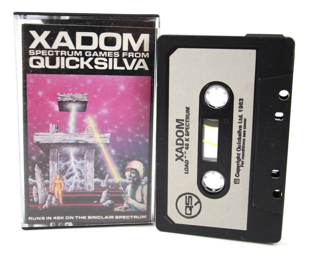 Xadom - Sinclair ZX Spectrum - Game Tape By Quicksilva
