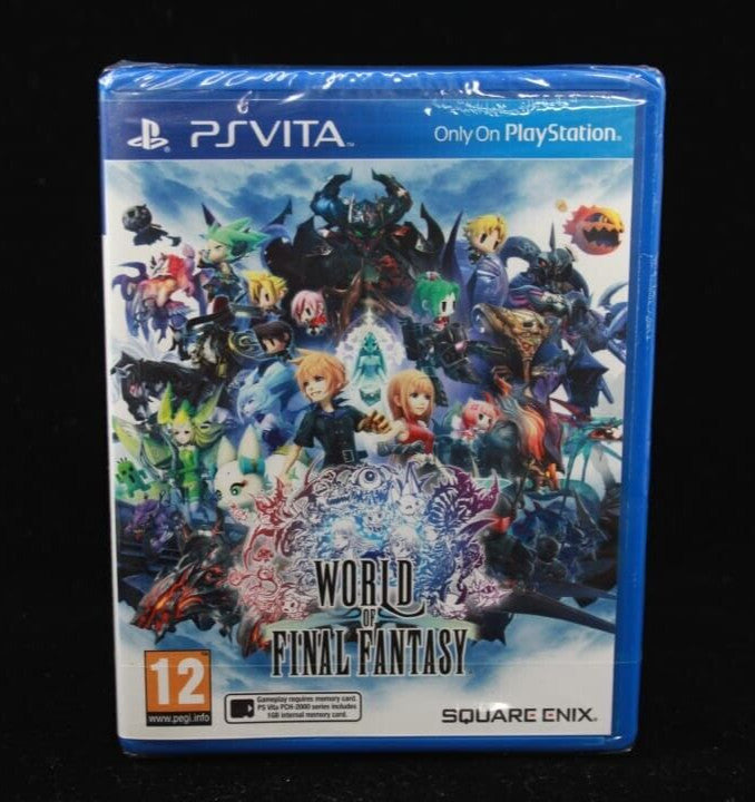 World of Final Fantasy - Sony PlayStation Vita *Brand New/Sealed* [PAL]