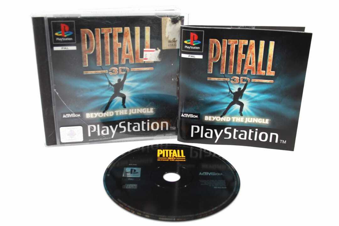 Pitfall 3D: Beyond the Jungle (PS1) [PAL] - WITH WARRANTY