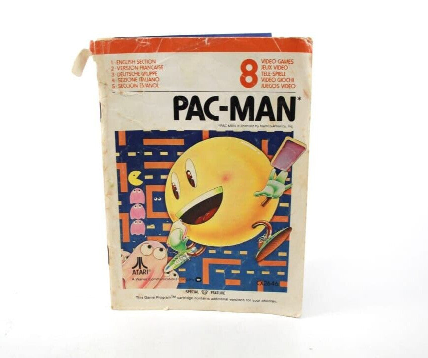 PAC-MAN - ATARI 2600 ***Manual Only***