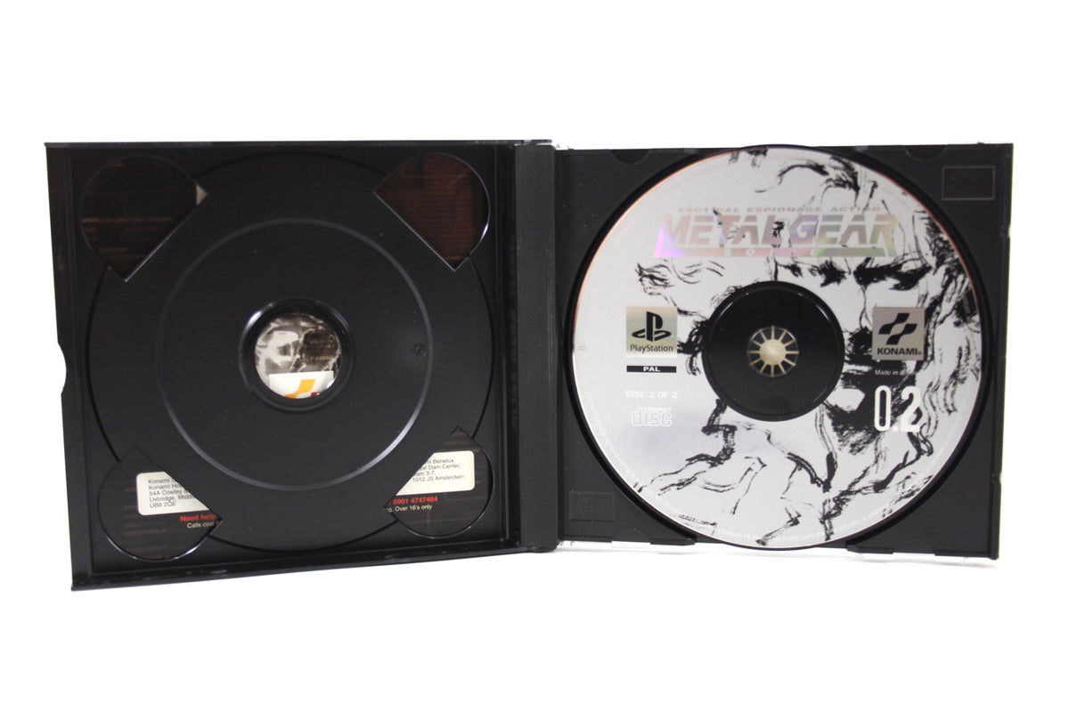 Metal Gear Solid - PlayStation 1 (PS1) [PAL] - WITH WARRANTY
