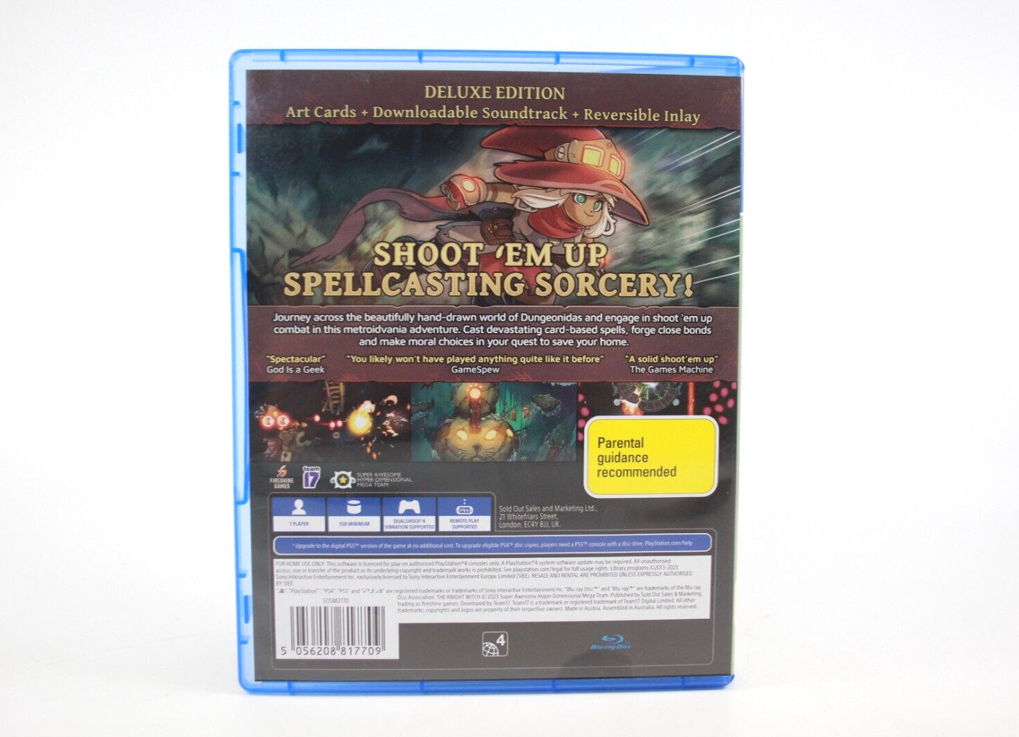 The Knight Witch - Deluxe Edition - PlayStation 4 (PS4) [PAL] - WITH WARRANTY