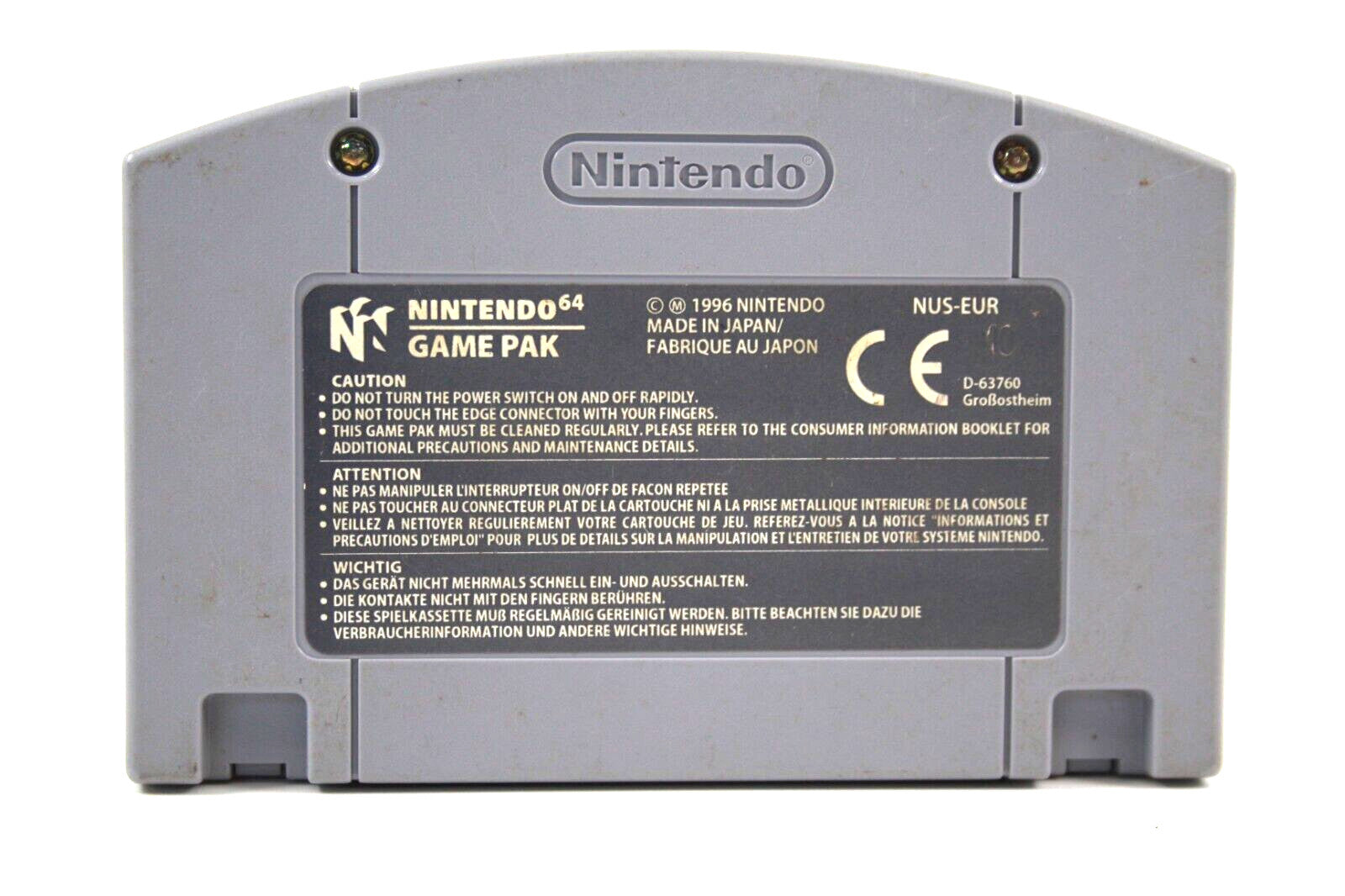 Super Mario 64 - Nintendo 64 (N64) [PAL] - WITH WARRANTY