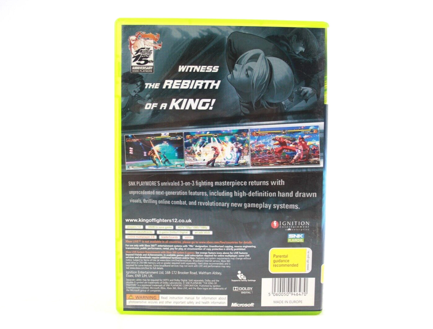 The King of Fighters XII - Xbox 360 [PAL] - WITH WARRANTY