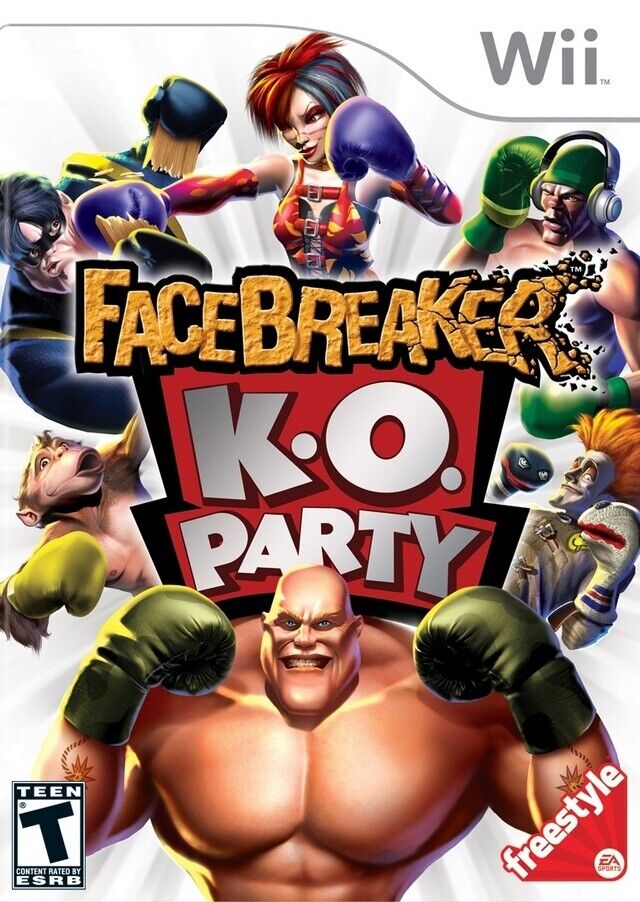 FaceBreaker K.O. Party (Nintendo Wii) [PAL] - WITH WARRANTY - KO