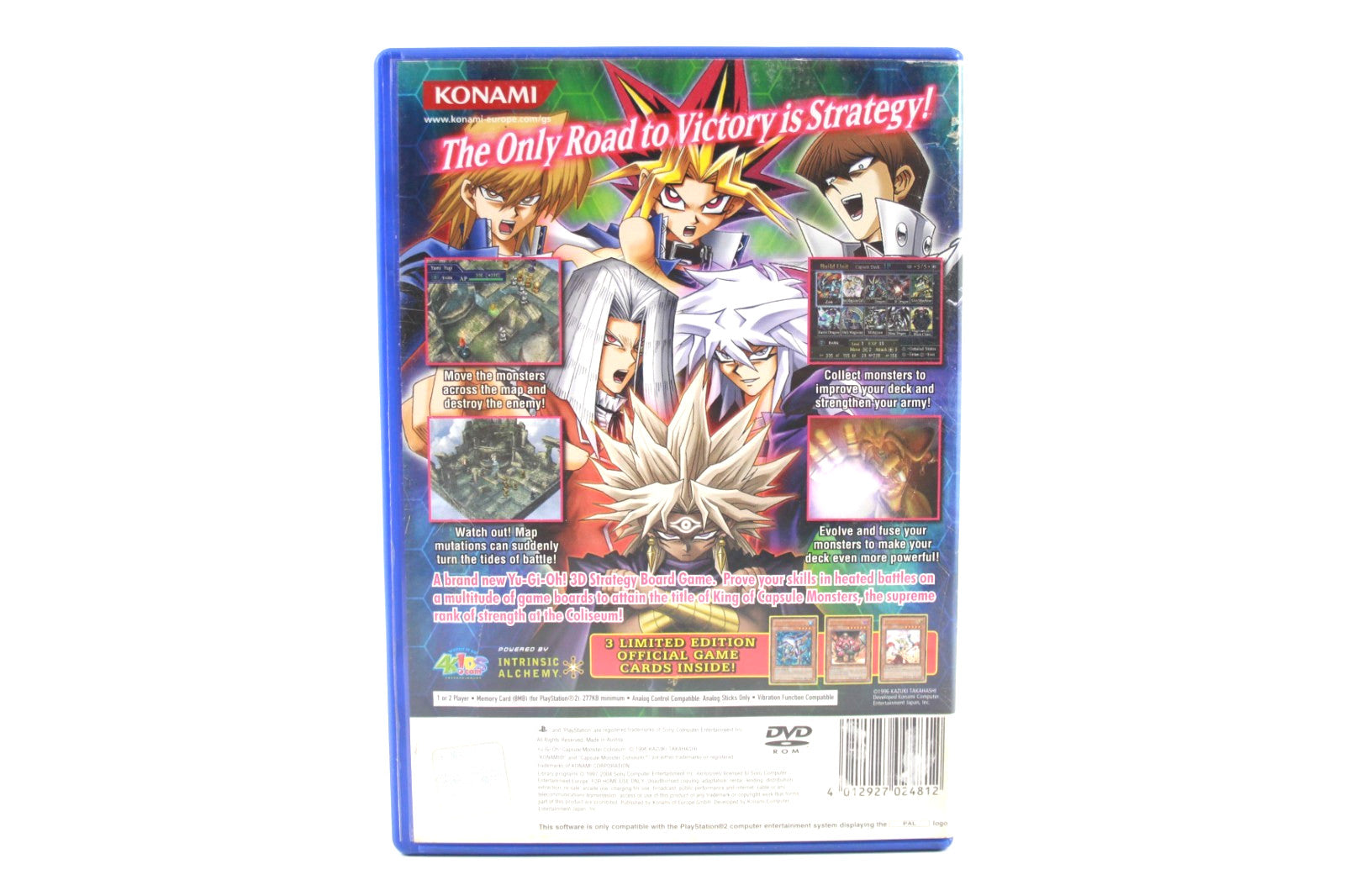 Yu-Gi-Oh! Capsule Monster Coliseum - PlayStation 2 (PS2) [PAL] - WITH WARRANTY