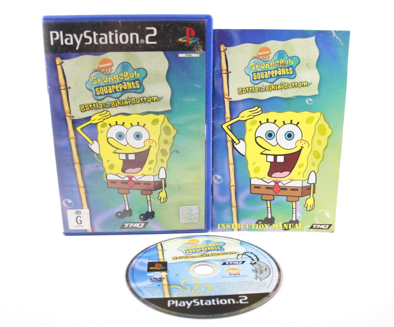 Spongebob Squarepants: Battle For Bikini Bottom - PlayStation 2 (PS2) [PAL]
