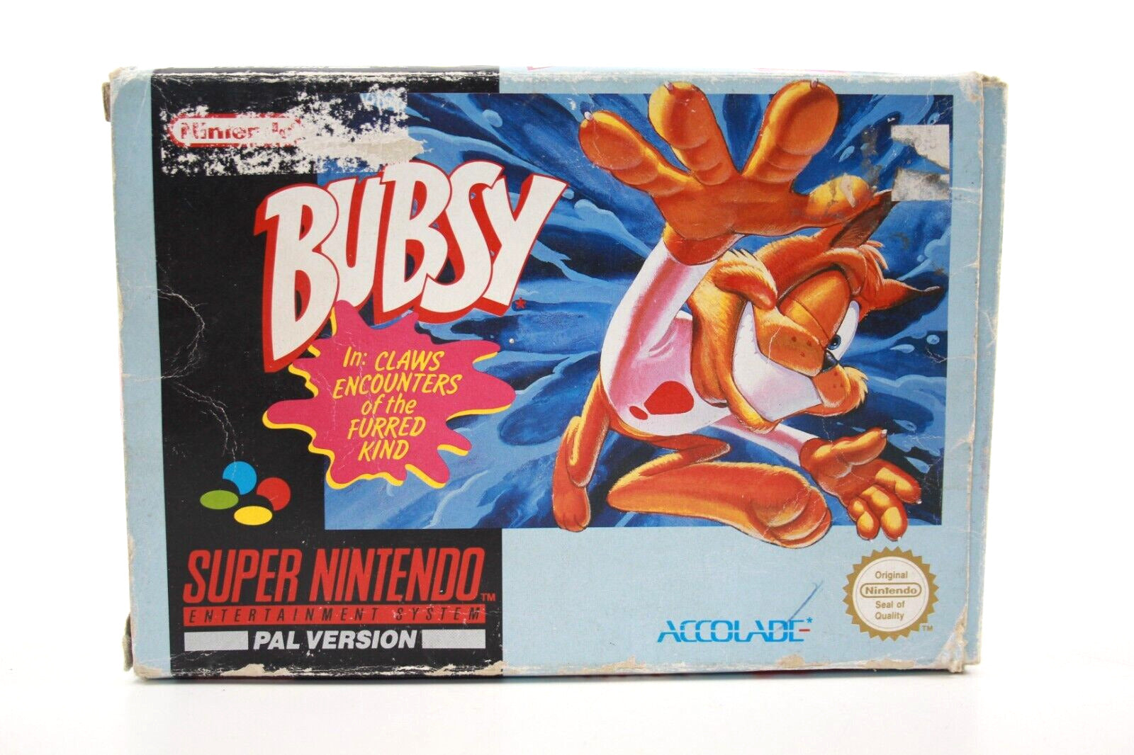 Bubsy - Super Nintendo (SNES) [PAL] - WITH WARRANTY