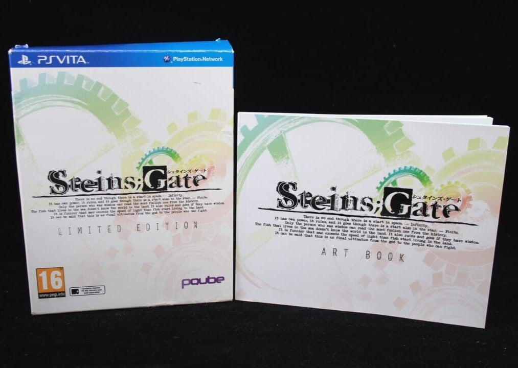 Steins Gate Limited Edition **BOX/ART BOOK ONLY** [PAL]