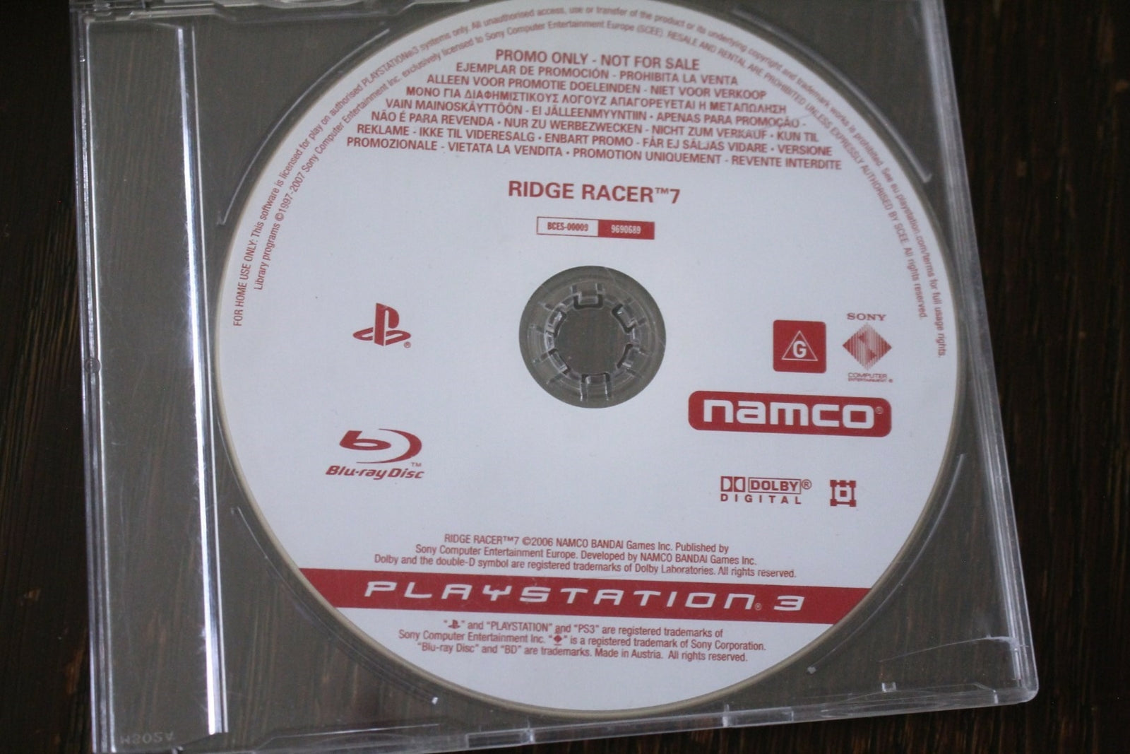 Ridge Racer 7 (Promo) (PS3) [PAL] - WITH WARRANTY