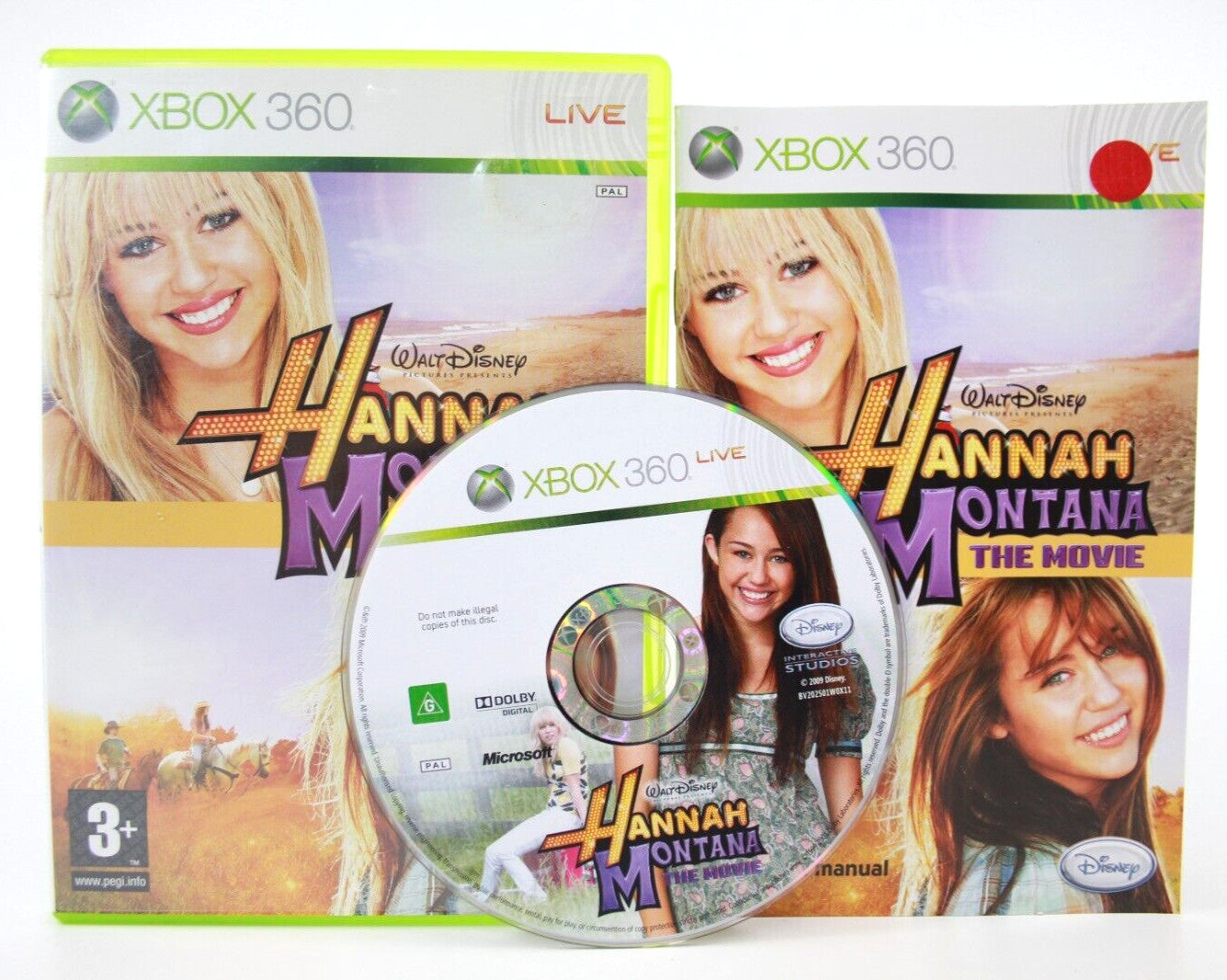 Hannah Montana The Movie - Xbox 360 [PAL] - WITH WARRANTY