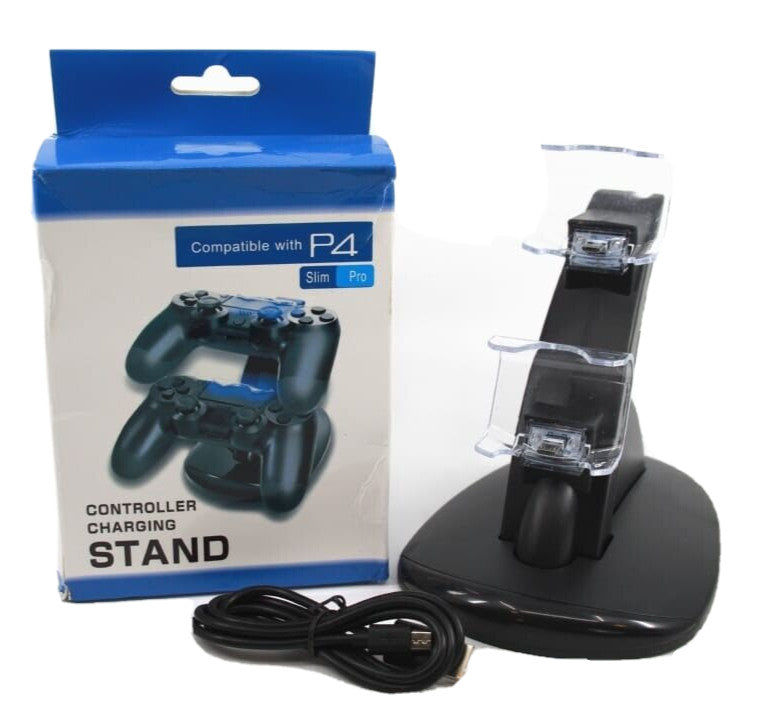 3P PlayStation 4 (PS4) Controller Dual Controller Charging Stand [IV-P4002]