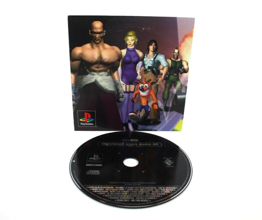 Registered User Demo 06 - Sony PlayStation 1 (PS1) [PAL]