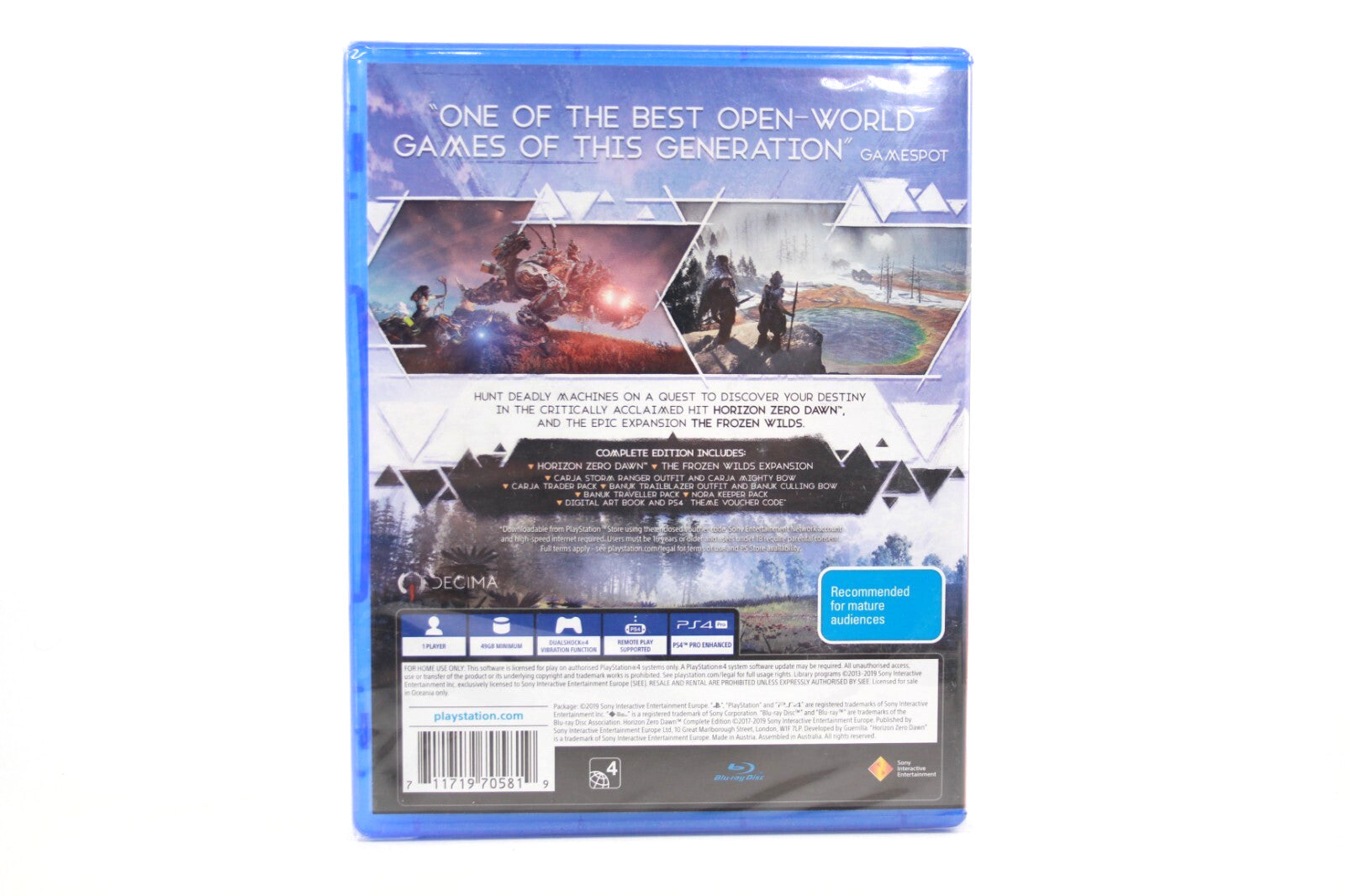 Horizon Zero Dawn Complete Edition [BRAND NEW/SEALED - PlayStation 4 (PS4) [PAL