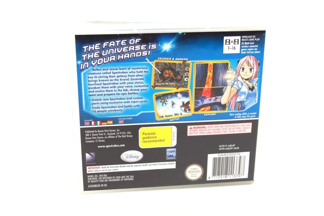 Spectrobes - Nintendo DS [PAL] **CASE/MANUAL ONLY**