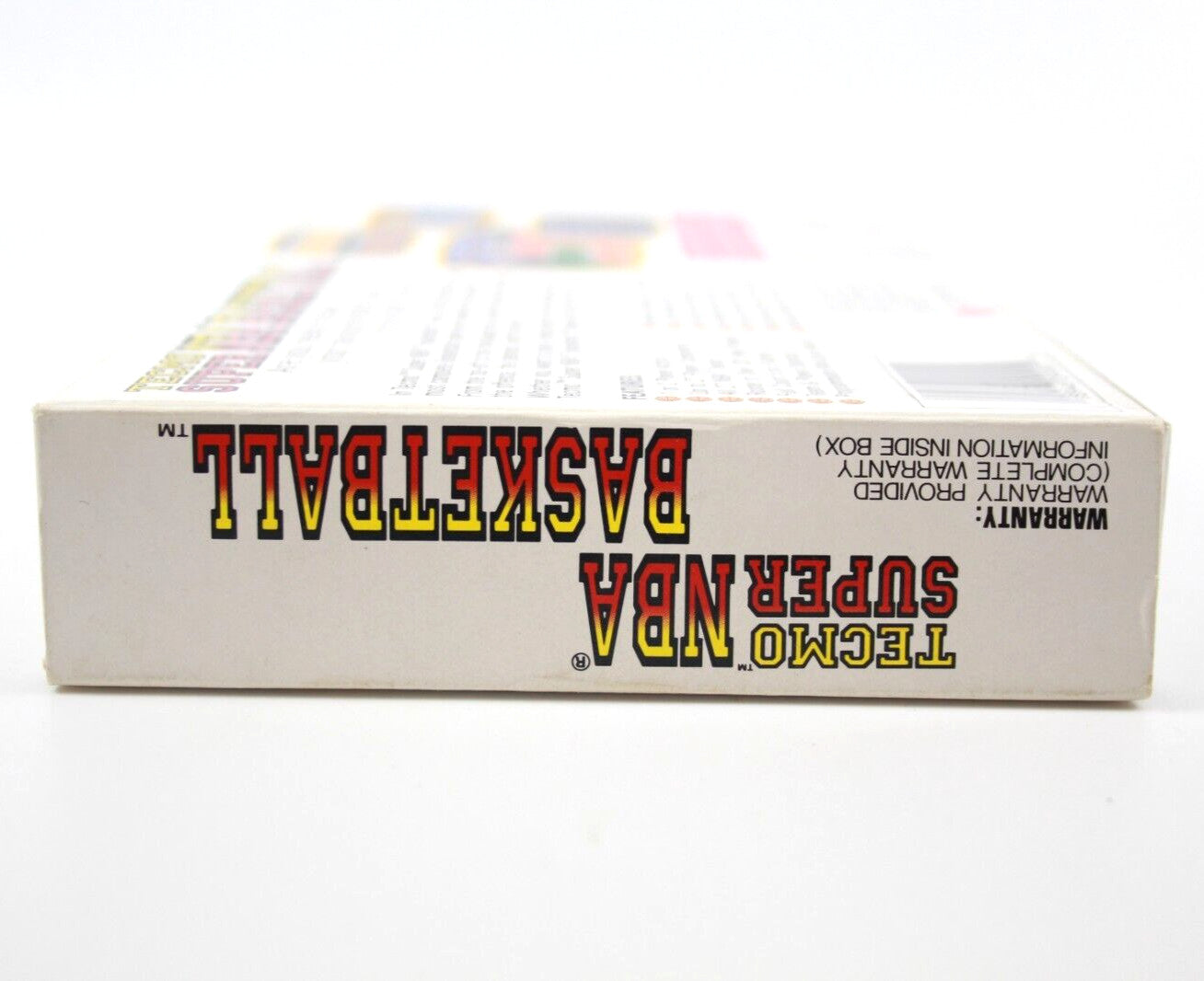 Tecmo Super NBA Basketball [BOX ONLY] - Super Nintendo (SNES) [PAL]