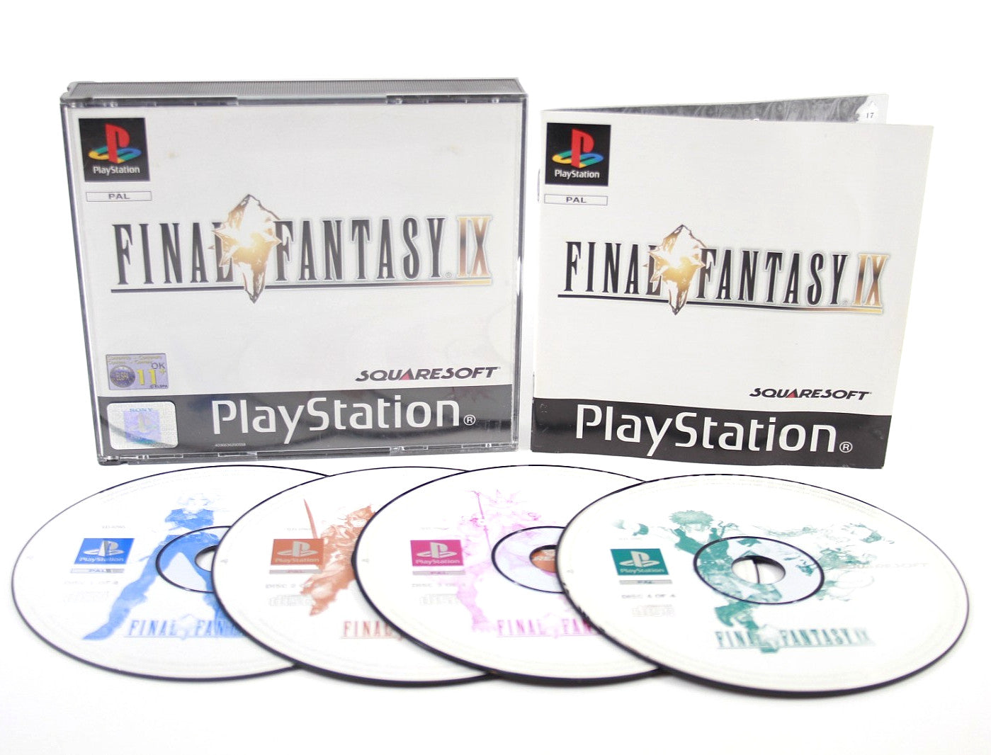 Final Fantasy IX [BLACK LABEL] - PlayStation (PS1) [PAL] - WITH WARRANTY