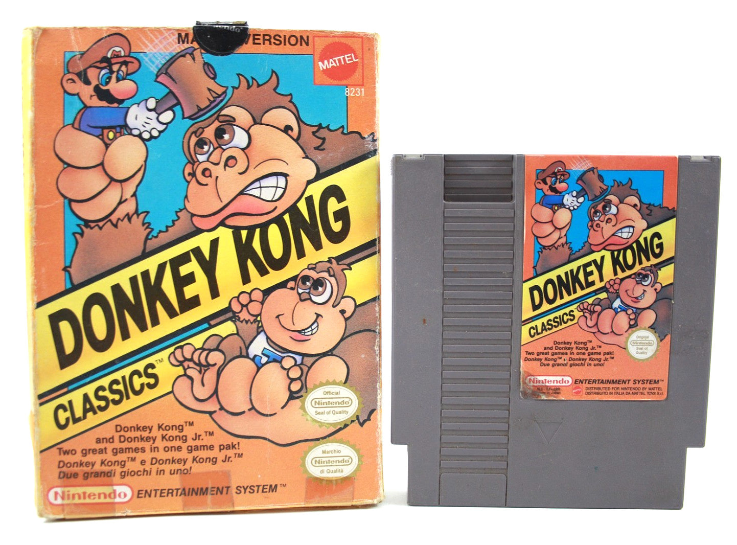 Donkey Kong Classics - Nintendo Entertainment System (NES) [PAL] - WITH WARRANTY