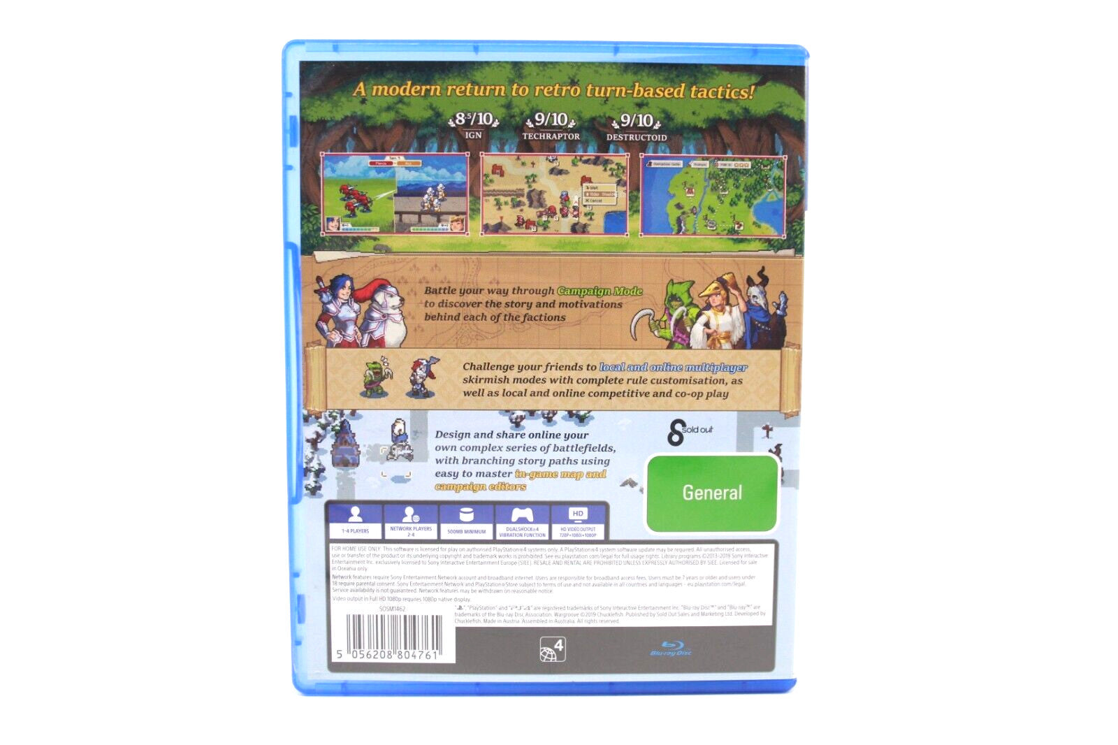 Wargroove - PlayStation 4 (PS4) [PAL] - WITH WARRANTY