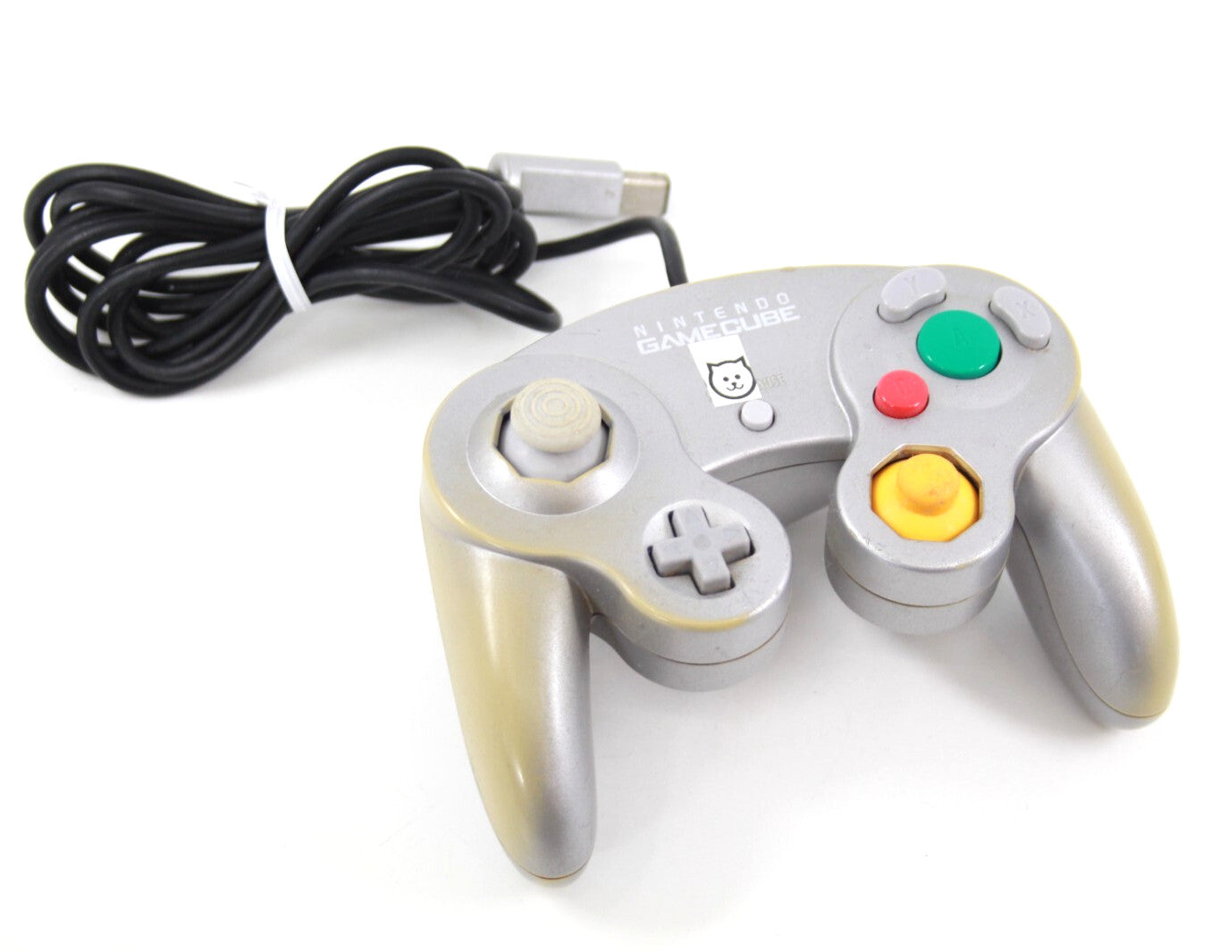 Genuine, Official Nintendo GameCube Controller Platinum Silver DOL-003 COSMETIC