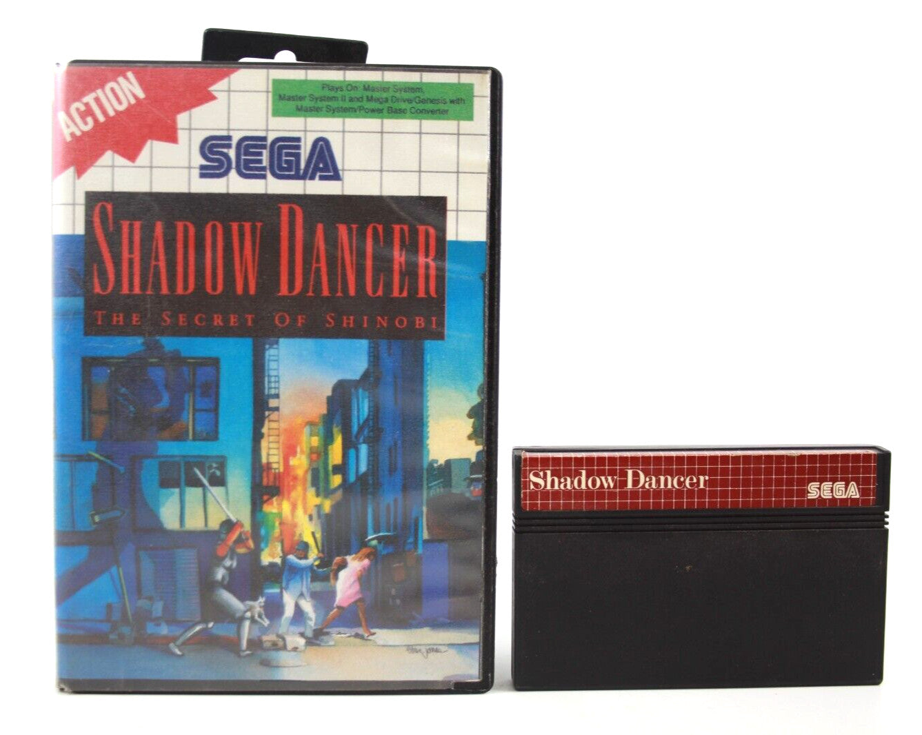 Shadow Dancer: The Secret of Shinobi - SEGA Master System [PAL] - WITH WARRANTY