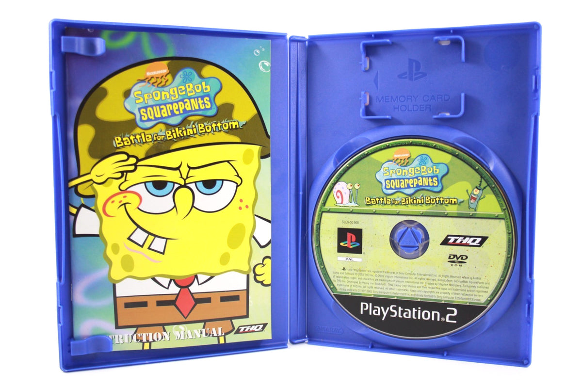 SpongeBob SquarePants: Battle for Bikini Bottom (PS2) [PAL] - Black Label
