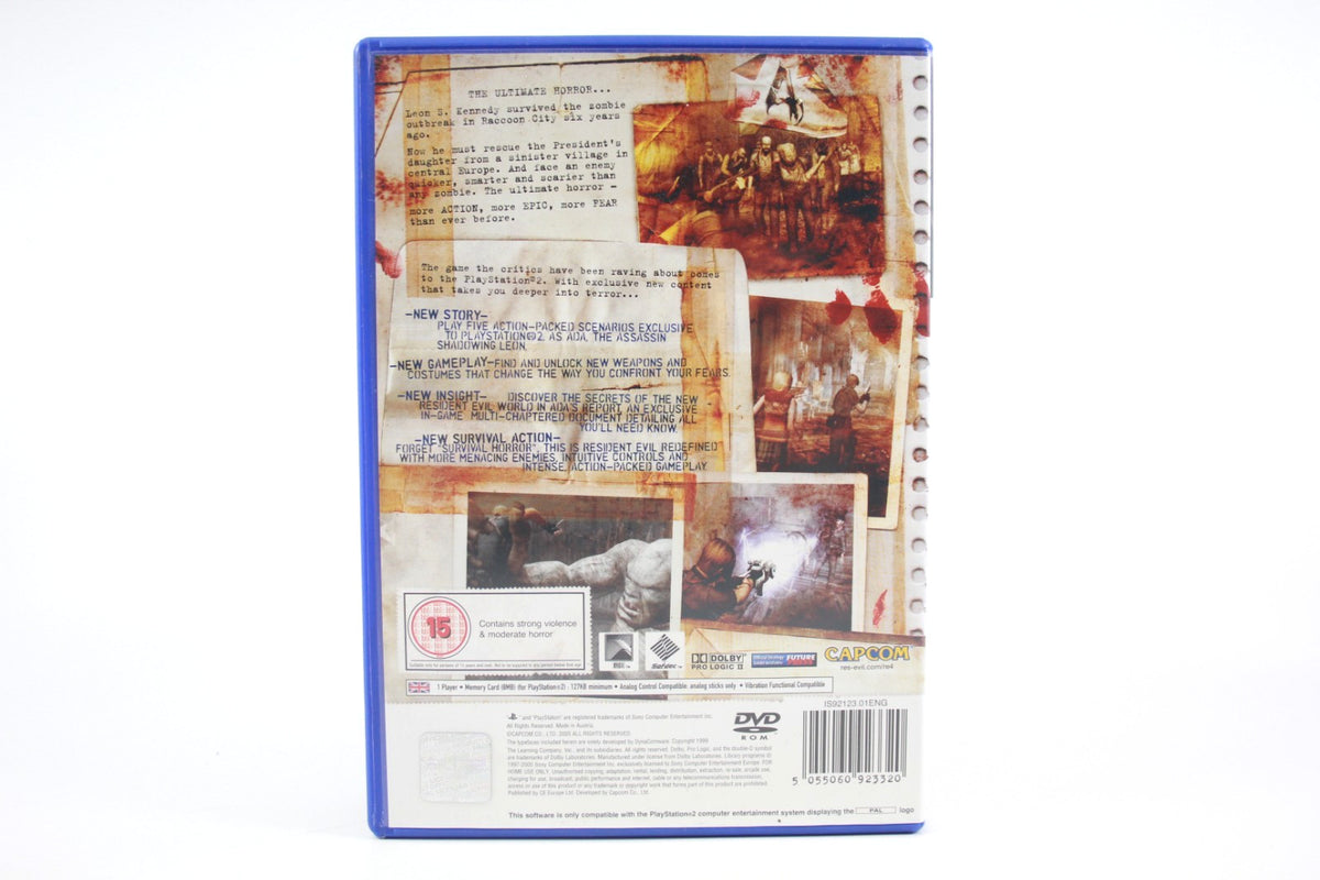 Resident Evil 4 - PlayStation 2 (PS2) [PAL] - WITH WARRANTY