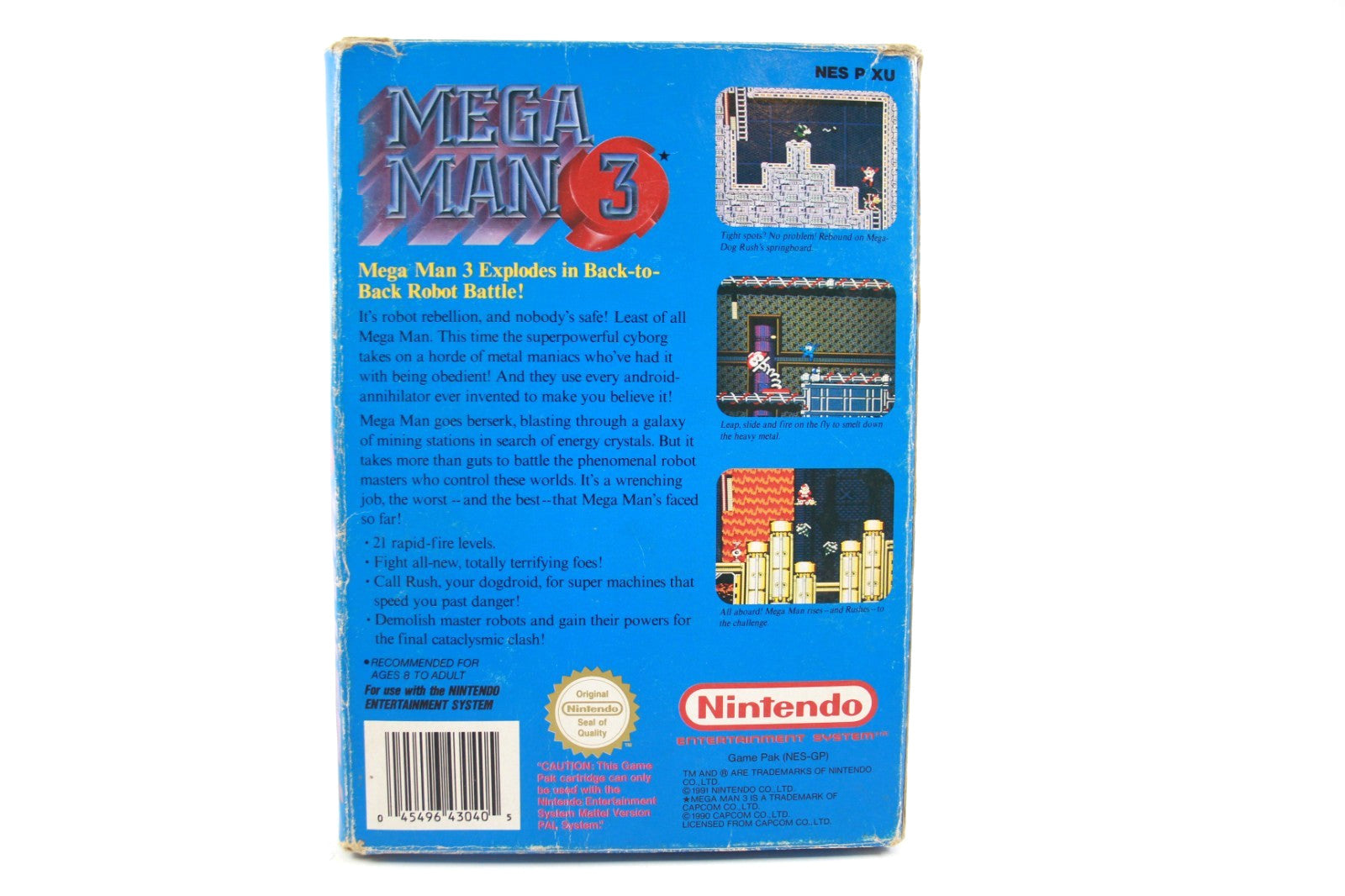 Mega Man 3 - Nintendo Entertainment System (NES) [PAL] - WITH WARRANTY