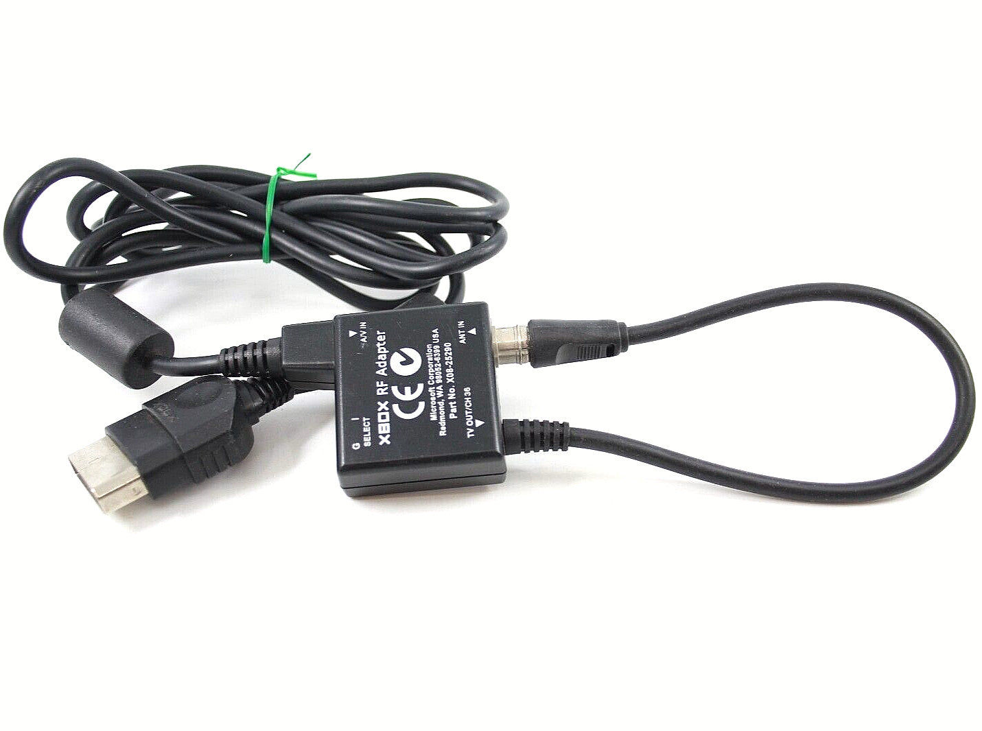 Genuine, Official Xbox Original RF Adapter Cable [X08-25290]