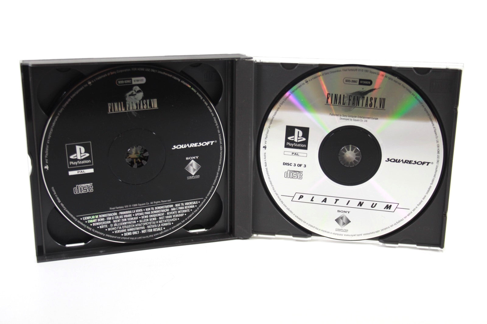Final Fantasy VII [Platinum] - PlayStation (PS1) [PAL] - WITH WARRANTY