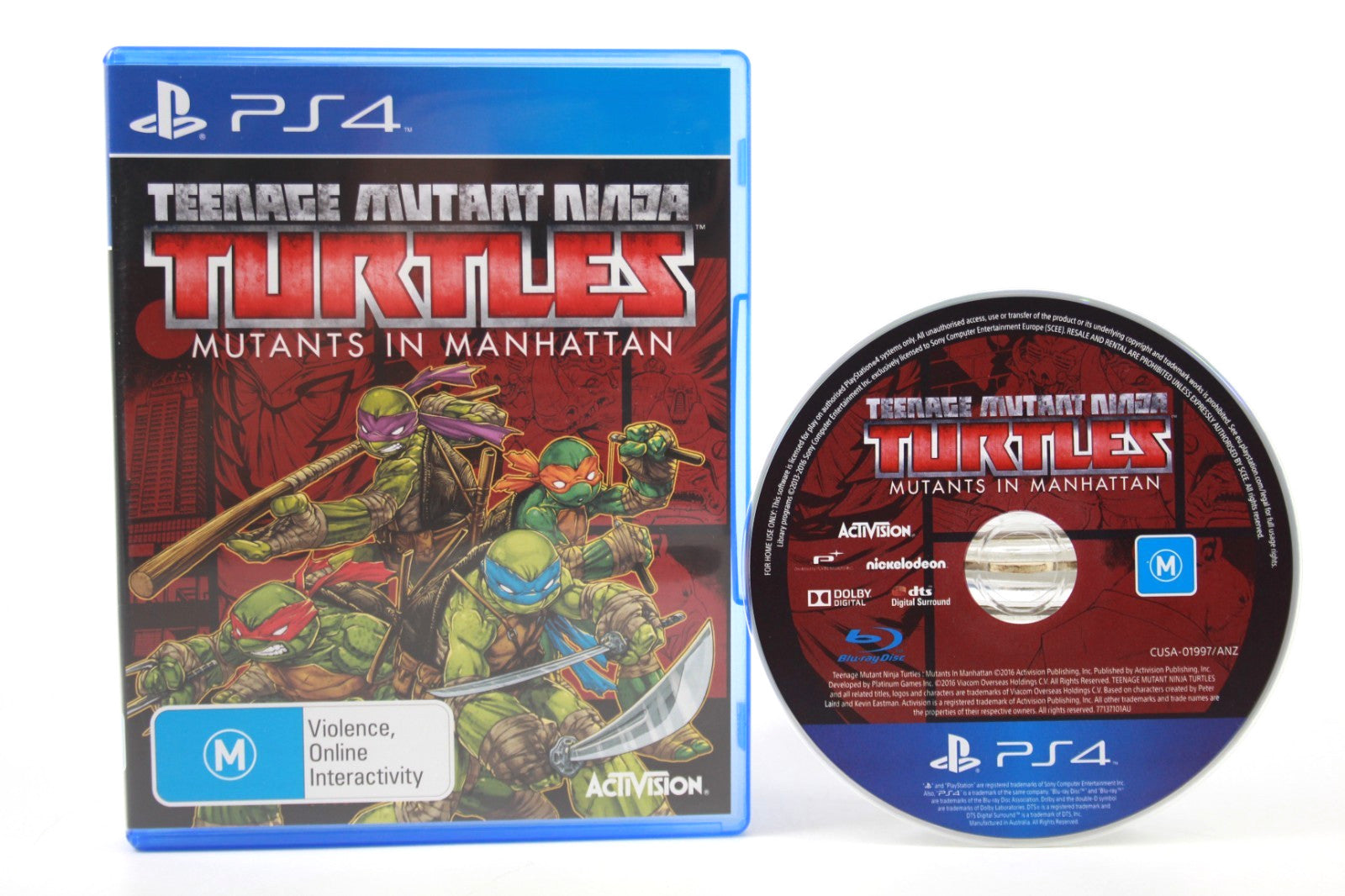 Teenage Mutant Ninja Turtles: Mutants In Manhattan - PlayStation 4 (PS4) [PAL]