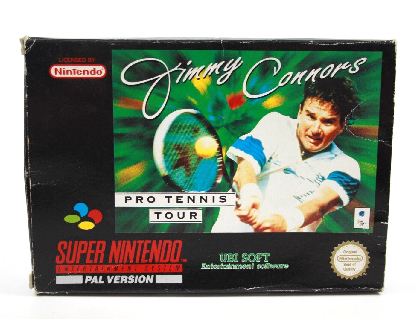 Jimmy Connors Pro Tennis Tour - Super Nintendo (SNES) [PAL] - WITH WARRANTY