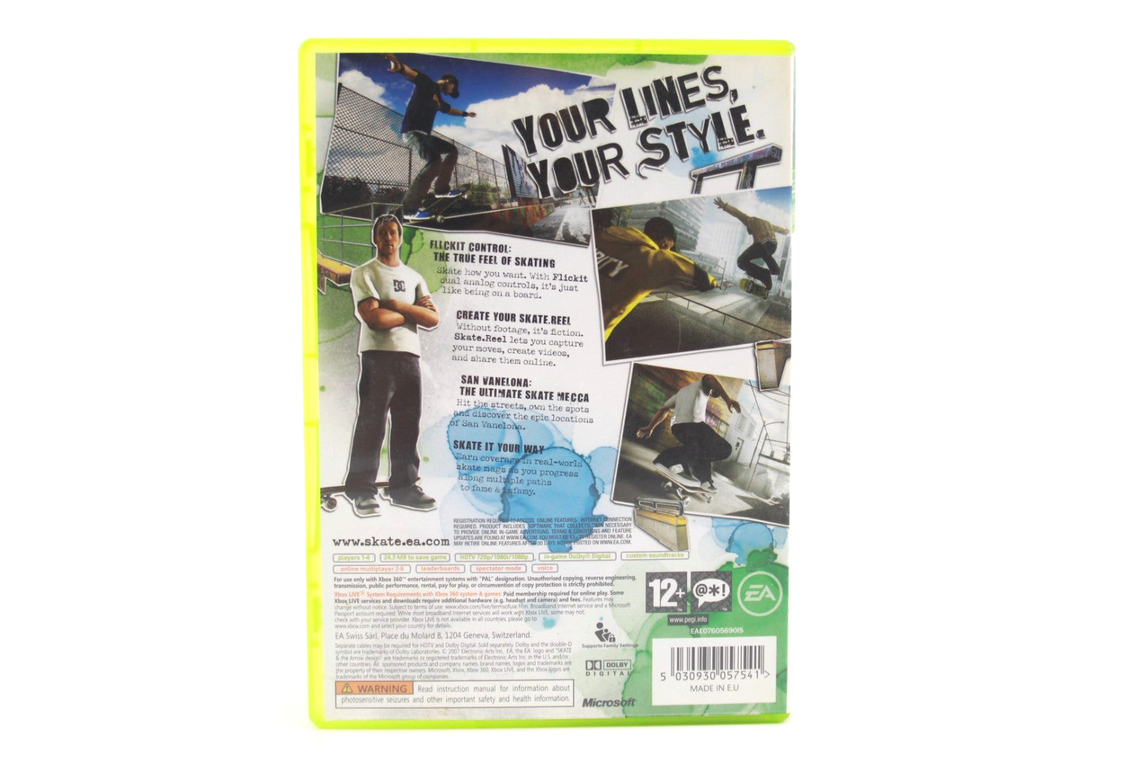 Skate - Xbox 360 [PAL] - WITH WARRANTY