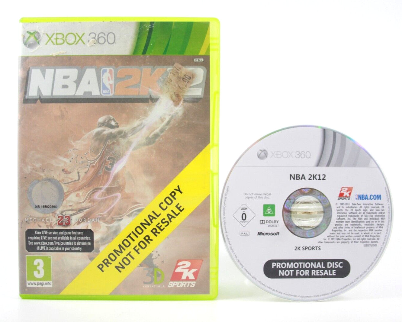 NBA 2K12 [Promotional Copy] - Xbox 360 [PAL] - WITH WARRANTY