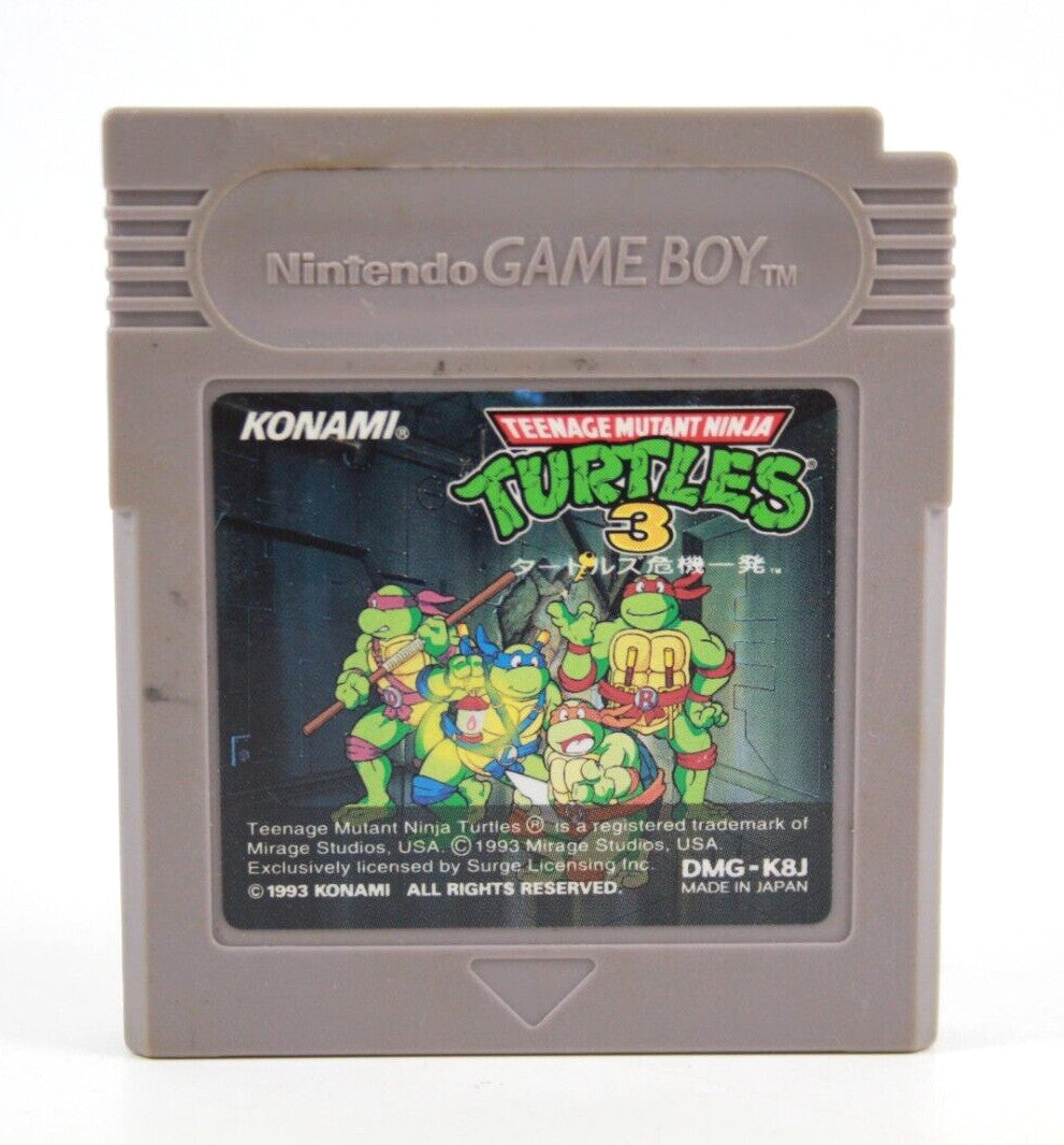 Teenage Mutant Ninja Turtles 3 - Nintendo Game Boy [NTSC-J] - WITH WARRANTY