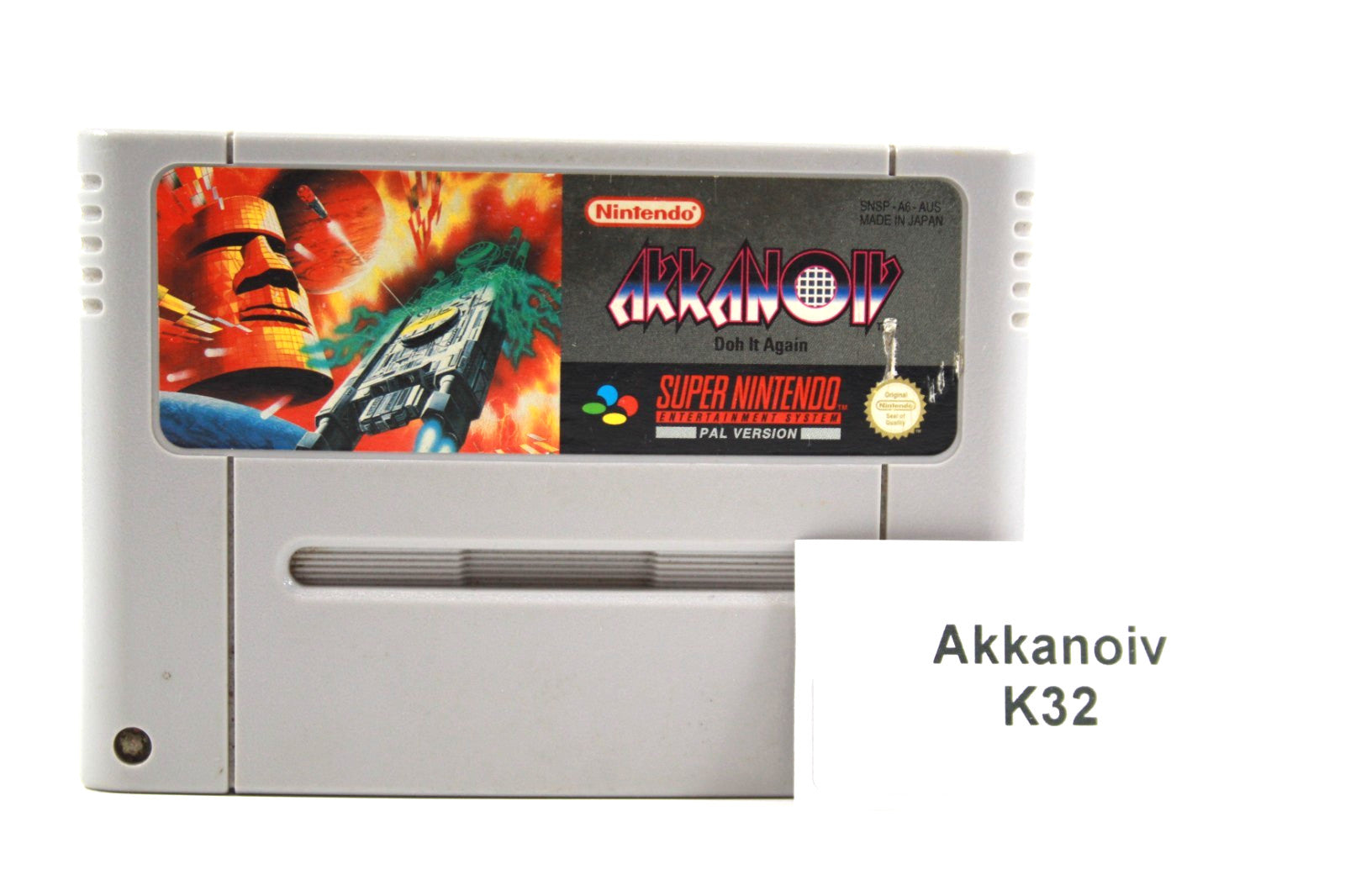 Arkanoid: Doh It Again [CART ONLY] - Super Nintendo (SNES) [PAL] - WITH WARRANTY