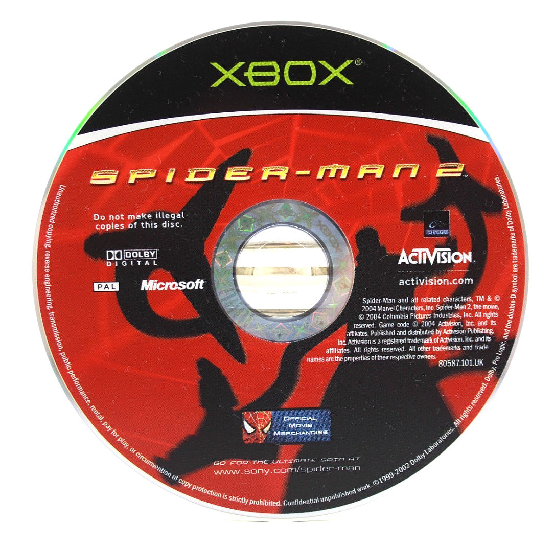 Spider-Man 2 [DISC ONLY] - Xbox [PAL] - WITH WARRANTY