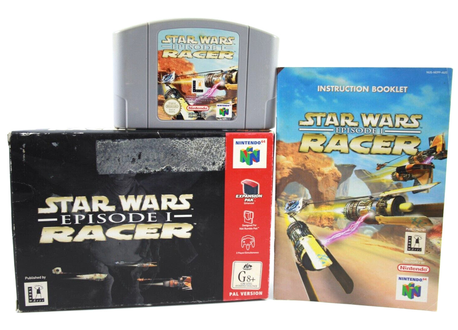 Star Wars Episode 1 Racer - Nintendo 64 (N64) [PAL] - WITH WARRANTY