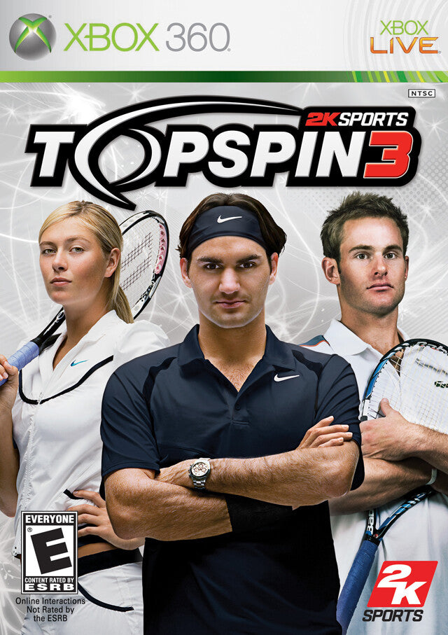 Top Spin 3 (Xbox 360) [PAL] - WITH WARRANTY