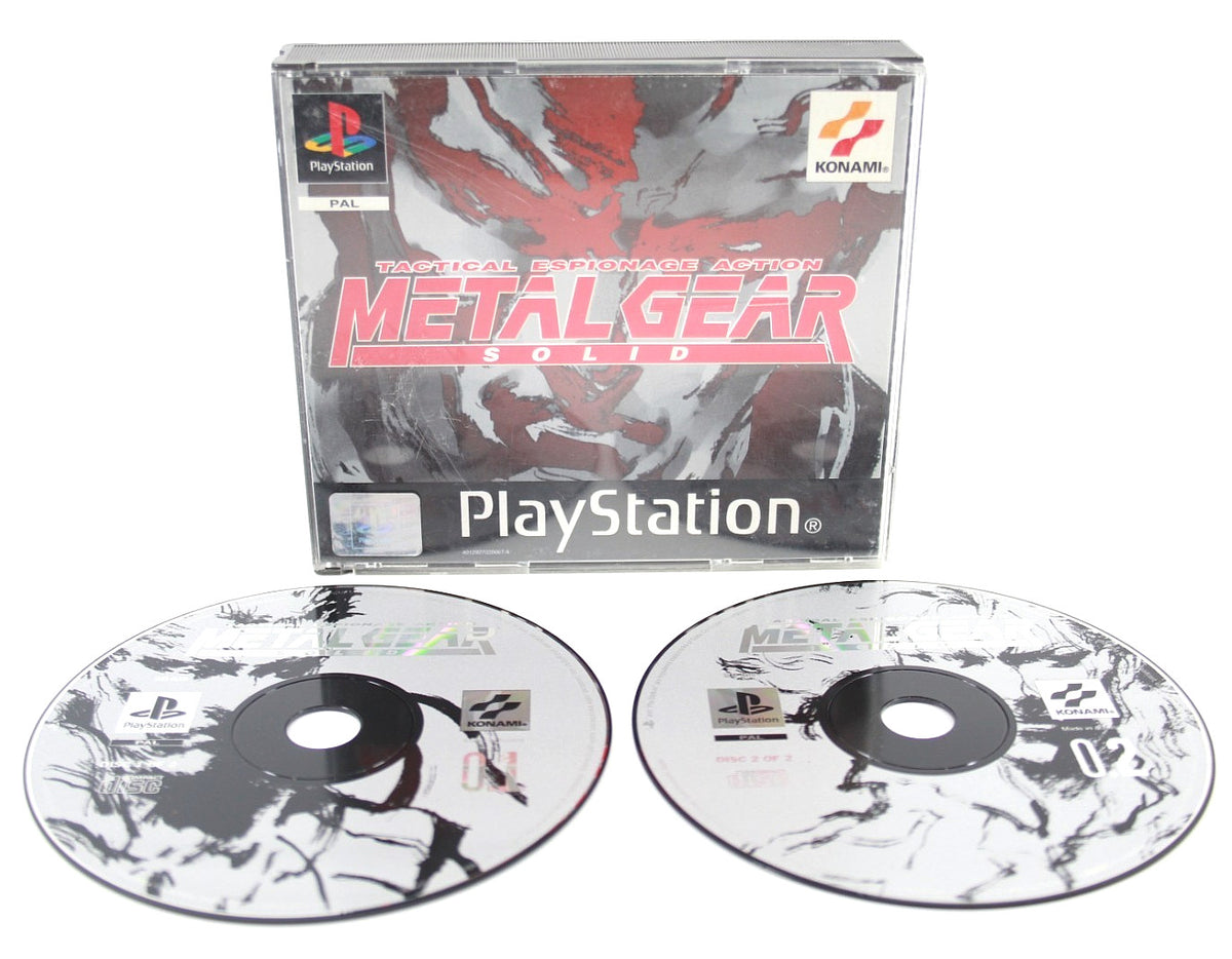 Metal Gear Solid - PlayStation 1 (PS1) [PAL] - WITH WARRANTY