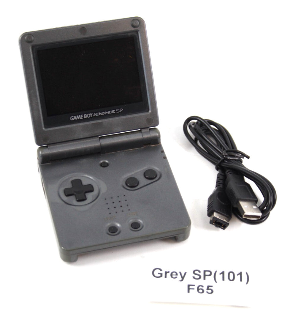 💥AGS-101💥 Official Nintendo Game Boy Advance SP Console [Graphite Grey] GBA 🎮