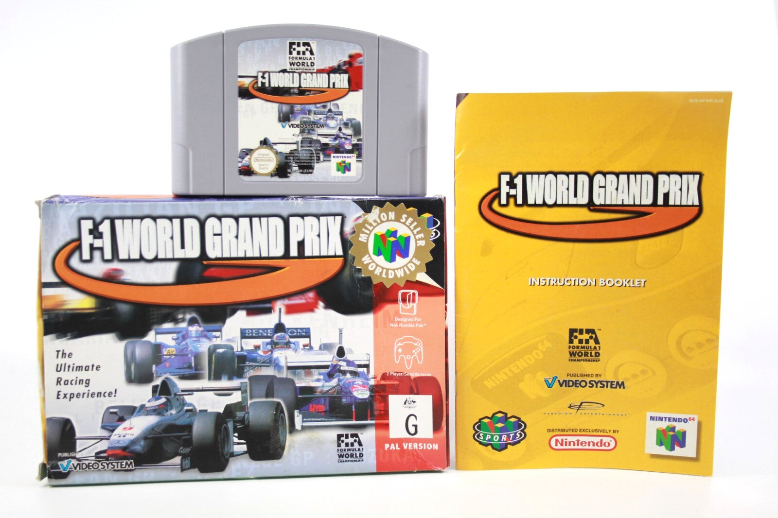 F-1 World Grand Prix - Nintendo 64 (N64) [PAL] - WITH WARRANTY