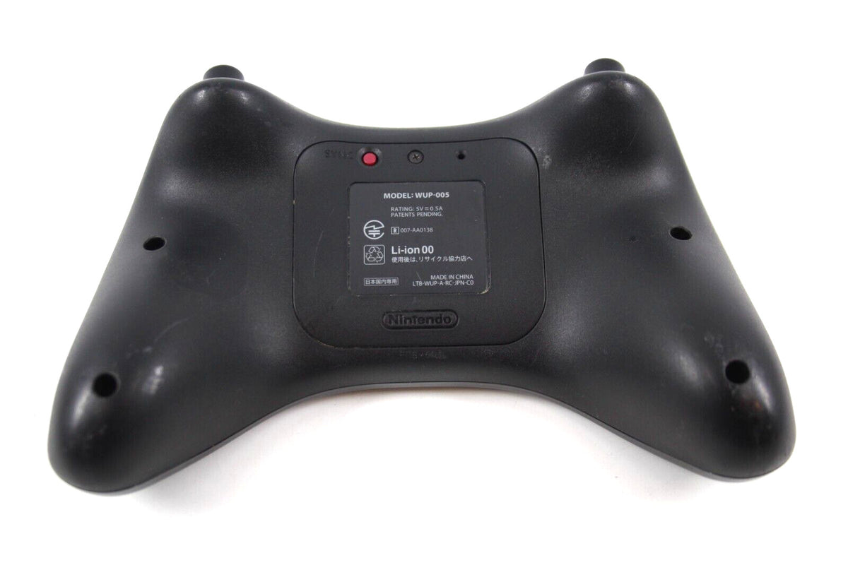 Genuine, Official Nintendo Wii U Pro Controller Wireless [WUP-005] Black