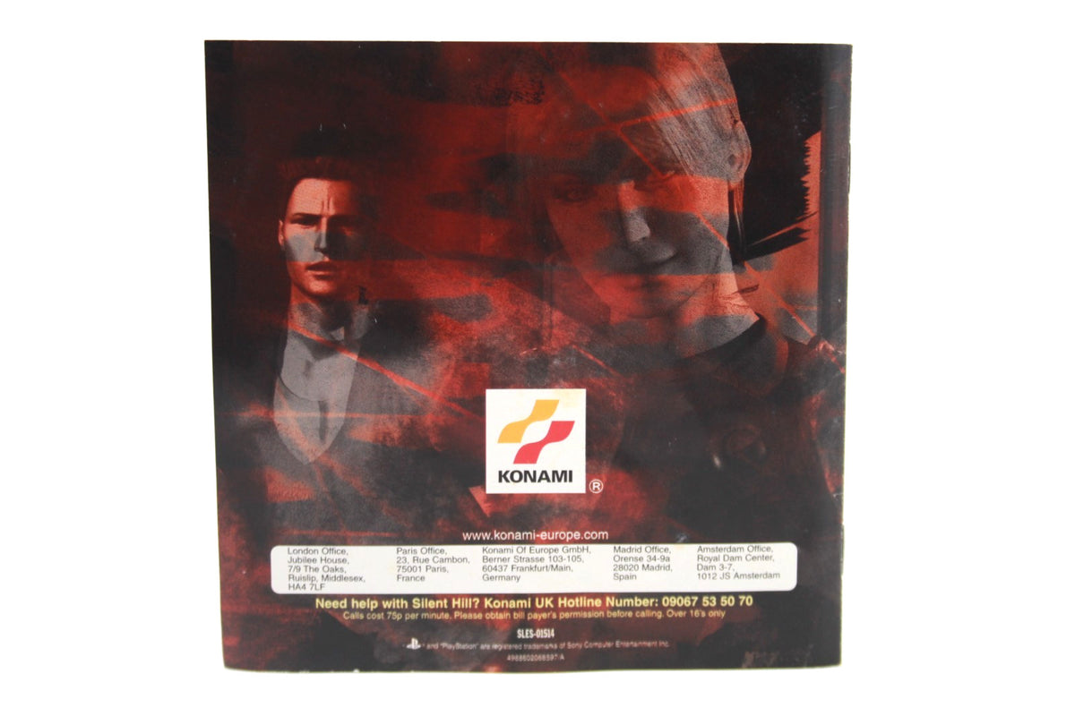 **MINT DISC** Silent Hill (PS1) [PAL] - WITH WARRANTY [Platinum]