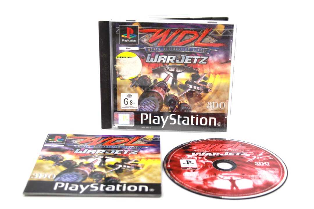 World Destruction League: WarJetz (PS1) [PAL] - WITH WARRANTY