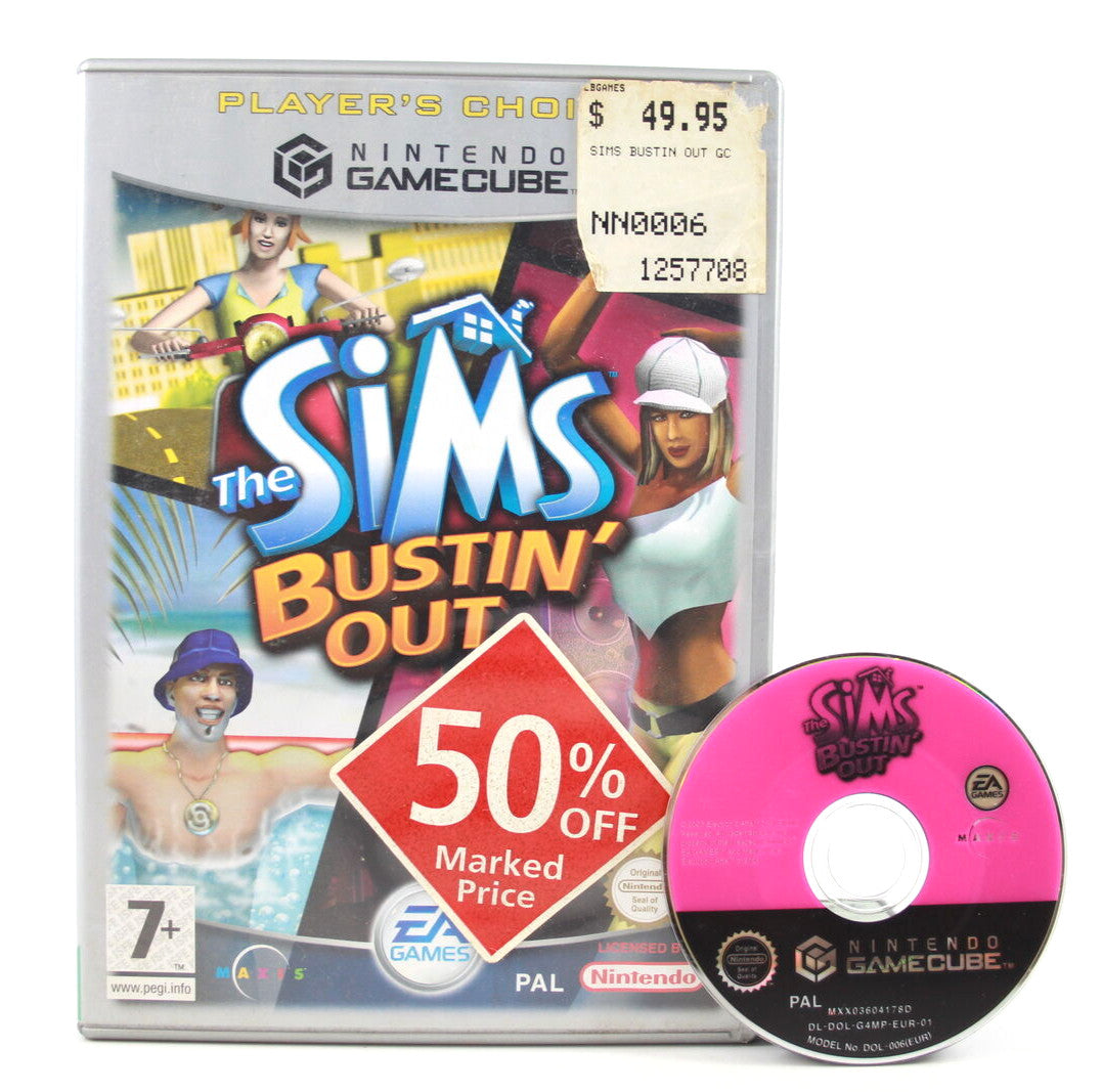 The Sims Bustin' Out (GameCube) [PAL] - WITH WARRANTY - Bustin