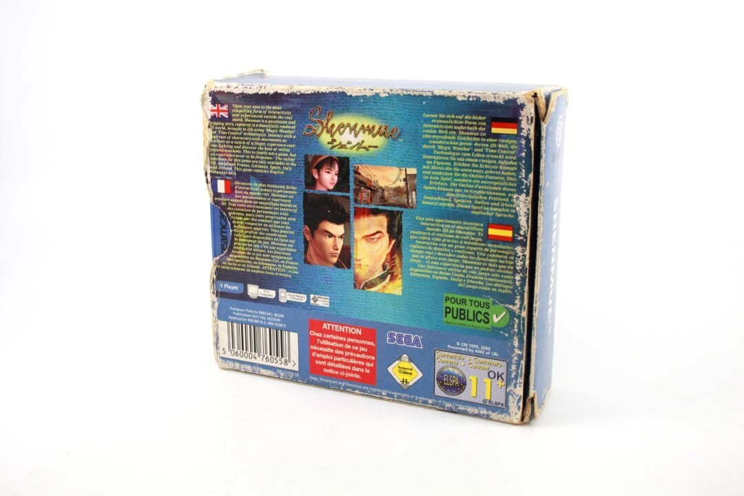 Shenmue - Sega Dreamcast [PAL] - WITH WARRANTY