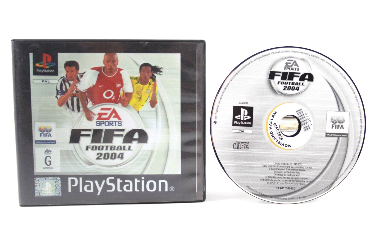 FIFA  Football 2004 - PlayStation (PS1) [PAL] - WITH WARRANTY